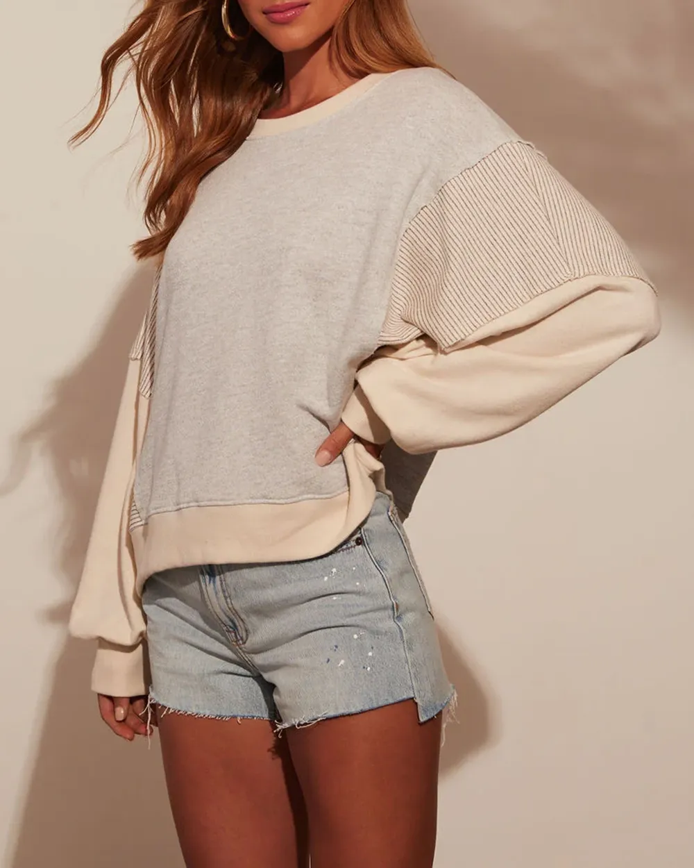 Colorblock Sweatshirt