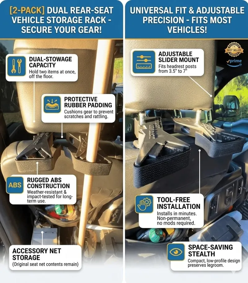 The Ultimate Universal Seat Back supporting structure Rack