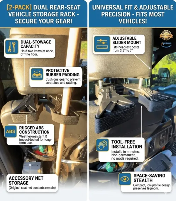 The Ultimate Universal Seat Back supporting structure Rack
