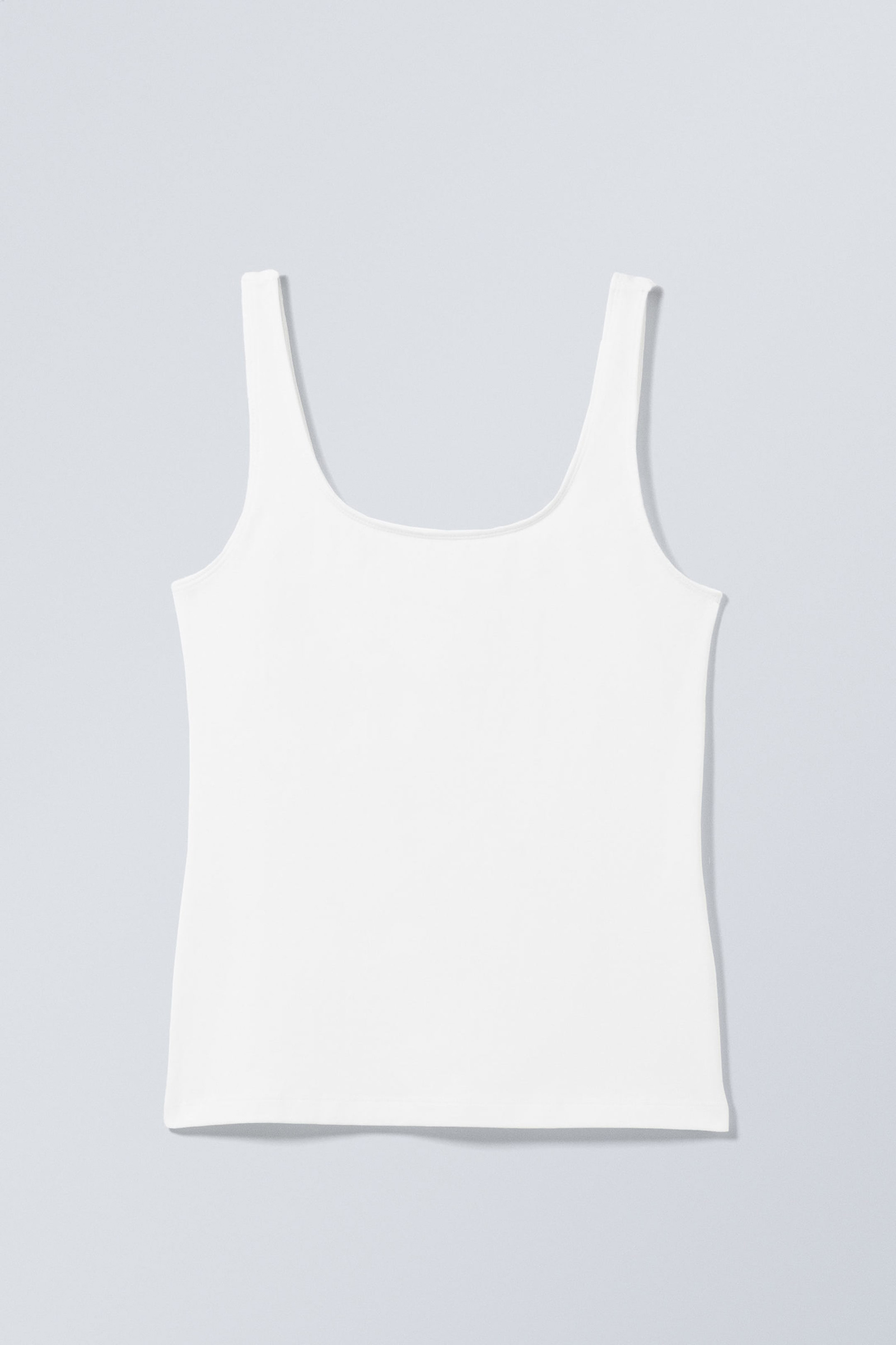 Square Neck Wide Strap Top