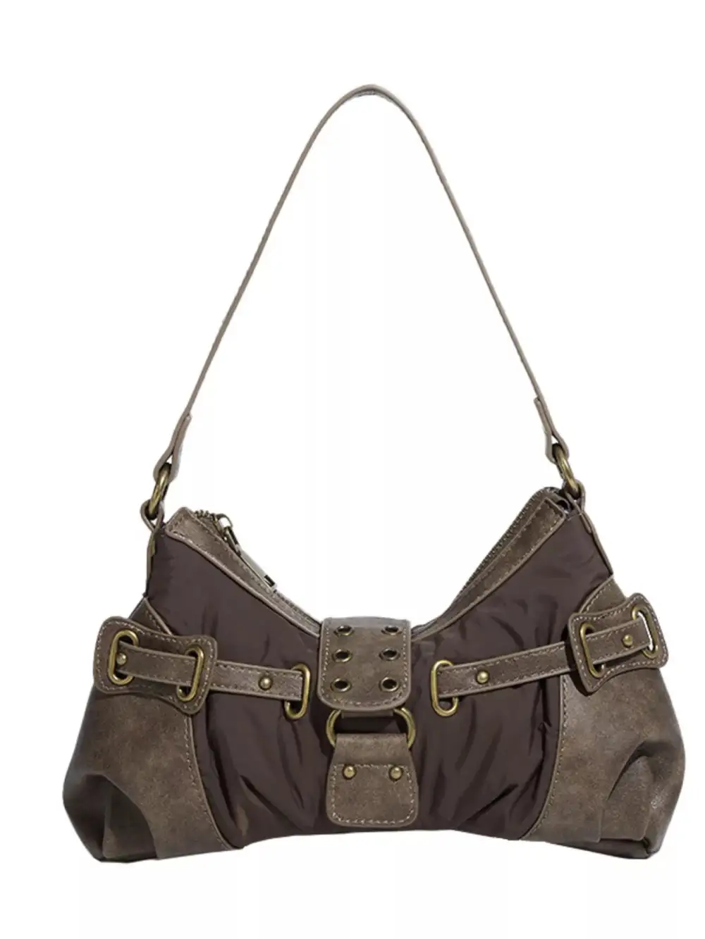 Buckle Vintage Shoulder Bag