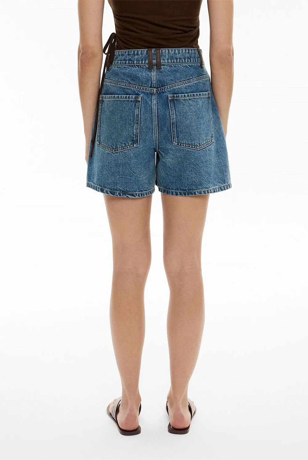 Relaxed Fit Denim Shorts