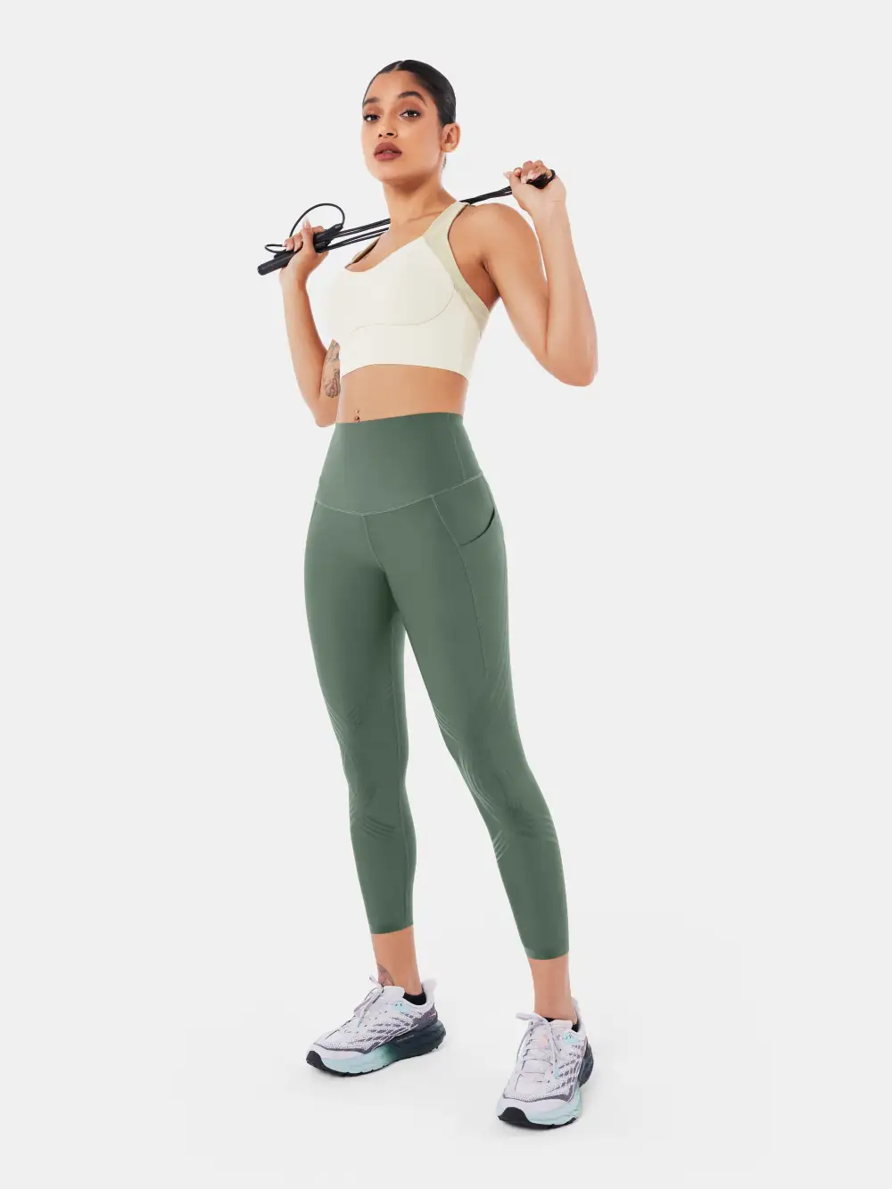 Body Sculpt Side Pocket 7/8 Leggings