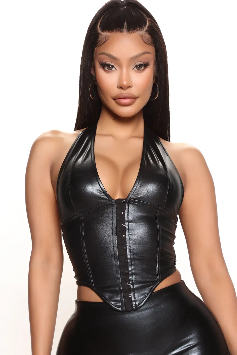 Maddie Micro Mini Skirt Set - Black