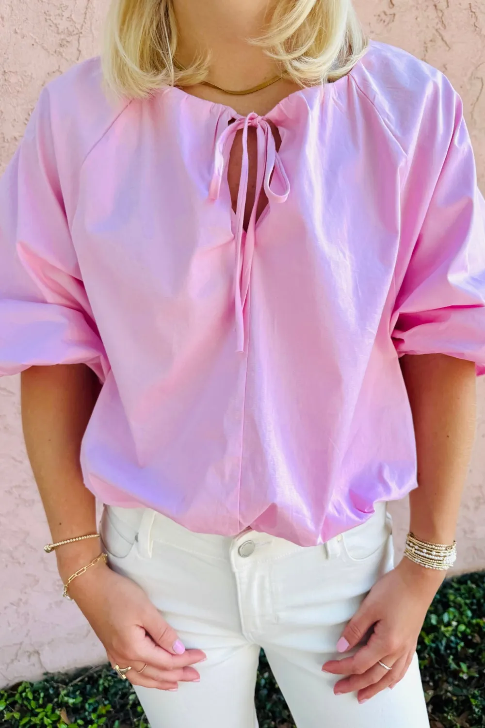 Bubble Hem Top