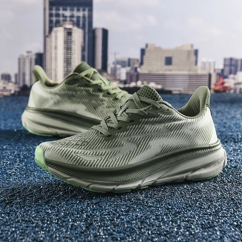Spring New Running Shoes Lightweight Ultra-Light Sports Shoes Couples Soft Sole Lightweight Mesh Ultra-Light Unisex