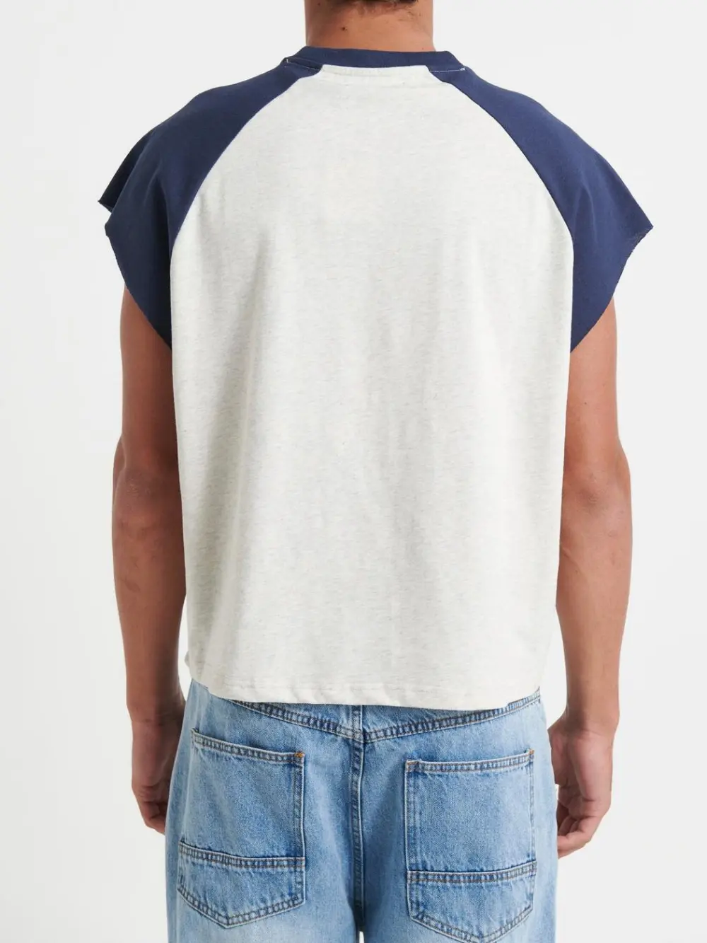 Comfortable And Soft Versatile Navy Blue Vest