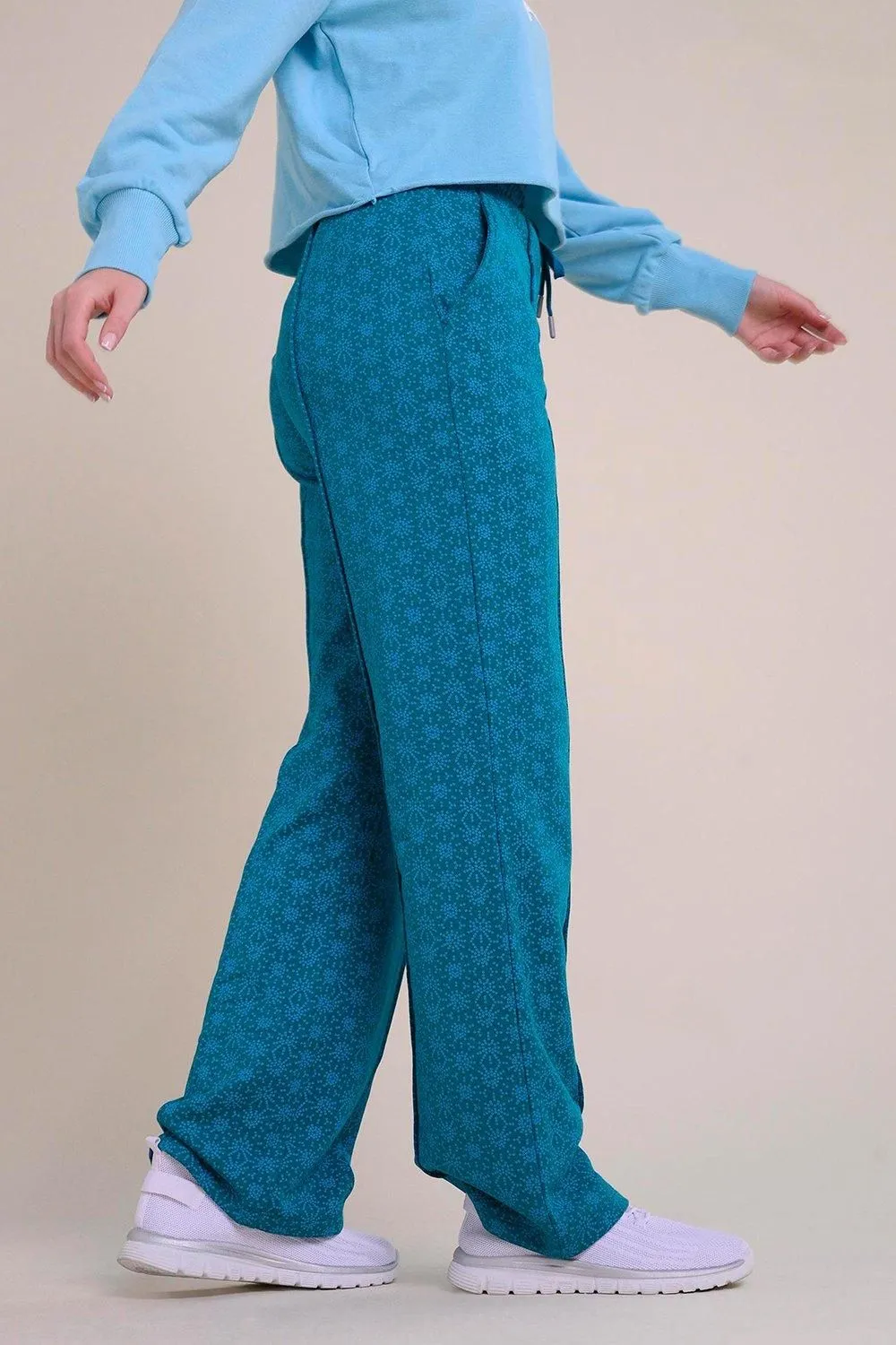 Elastic Pleated Art Trousers