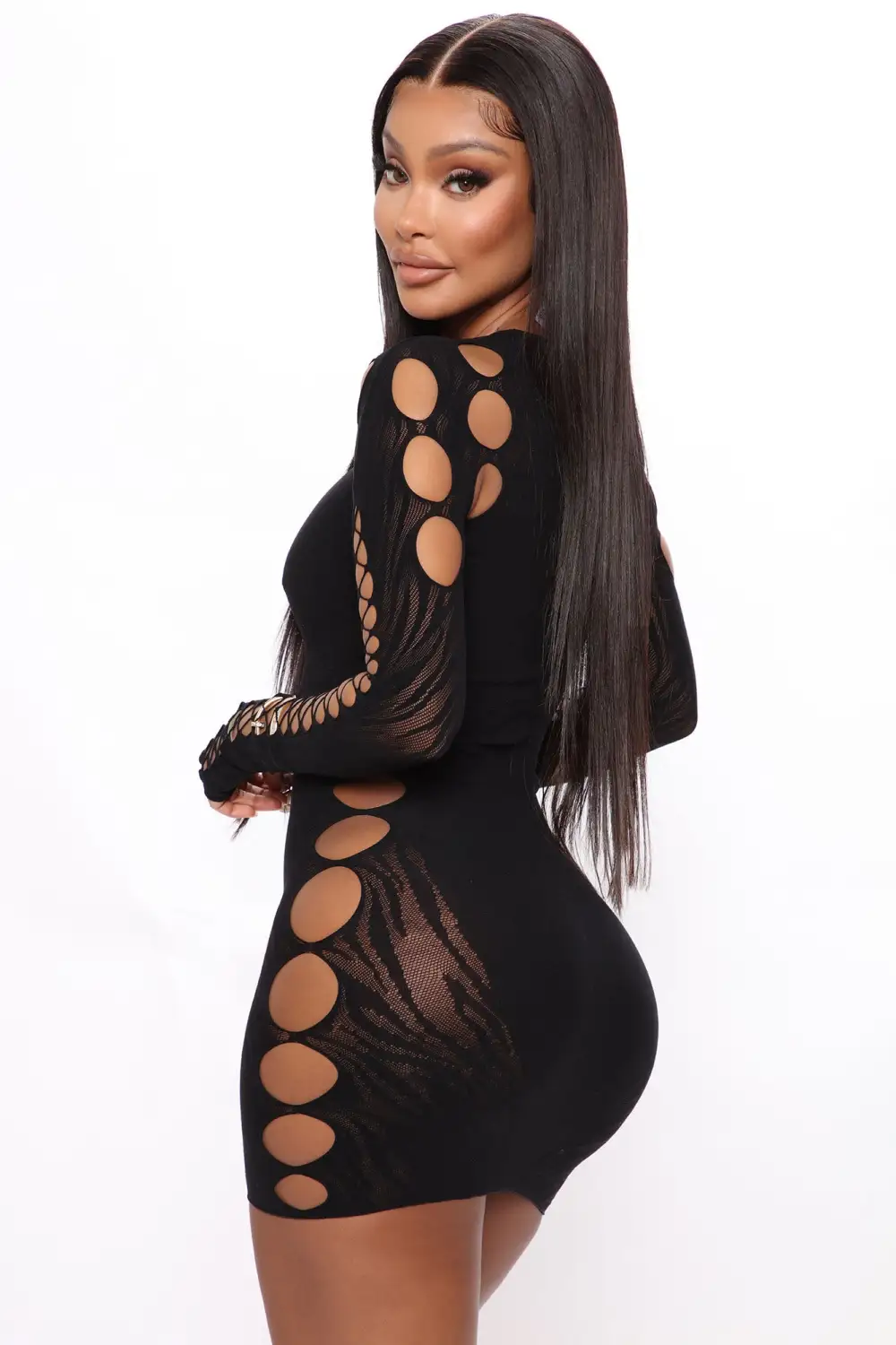 So Seamless Mini Dress - Black