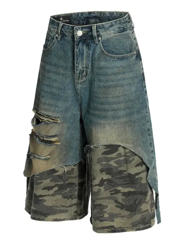 Soft Cotton Blend Casual Shorts