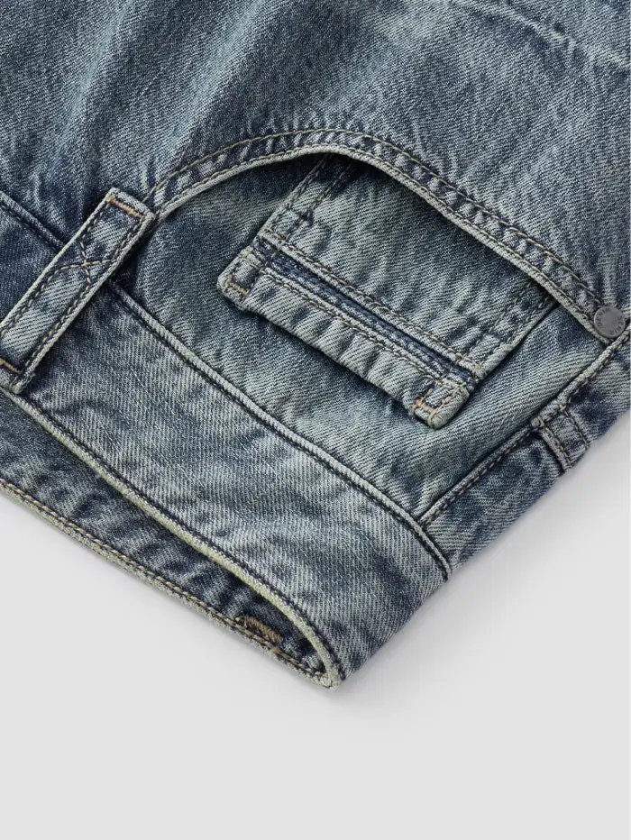 Men's Denim Straight Denim Pants
