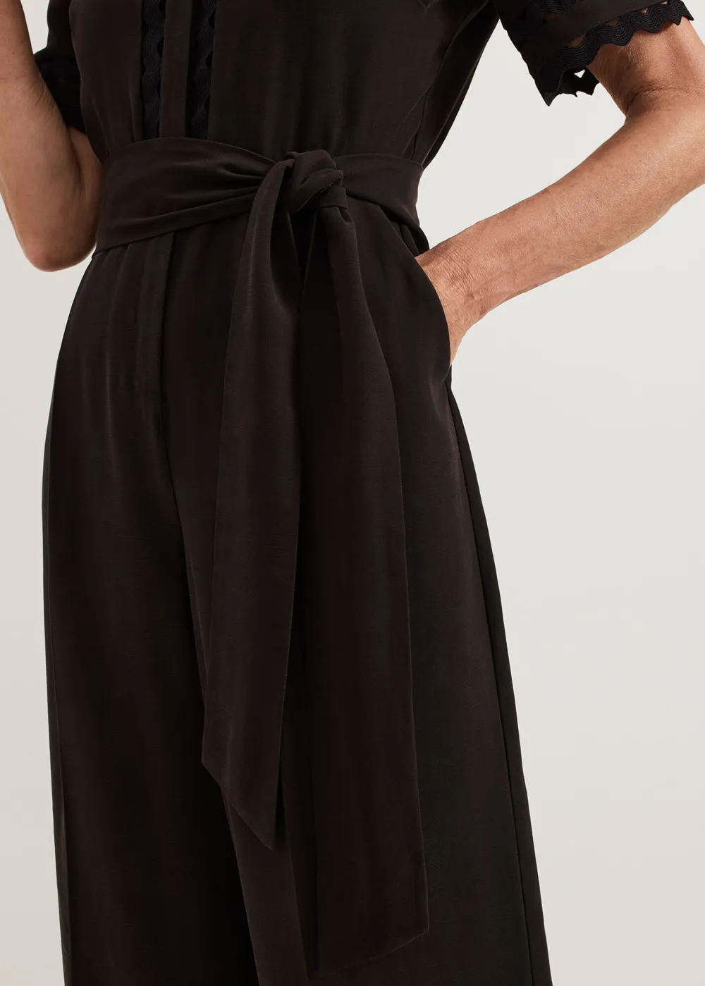 Business High-End Solid Color Women's Jumpsuit