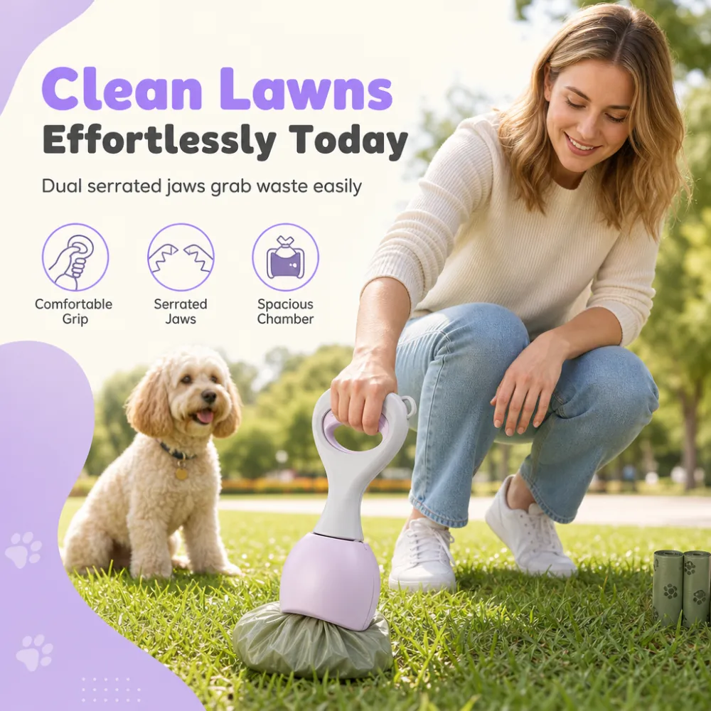 Portable Handheld Pet Poop Scooper