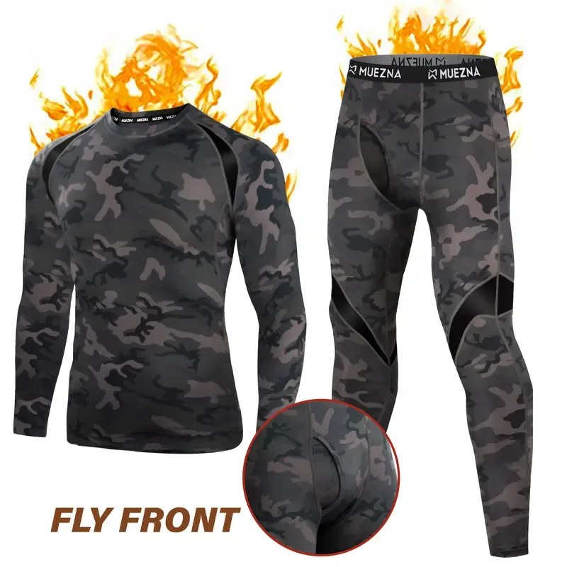 Men's fleece warm suit