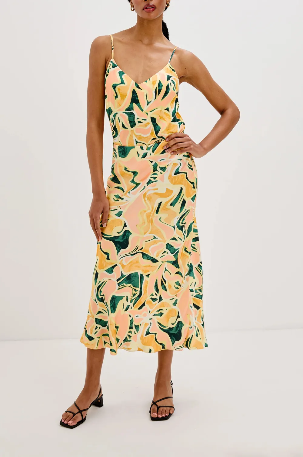 Art Print Women's Long A-Line Skirt