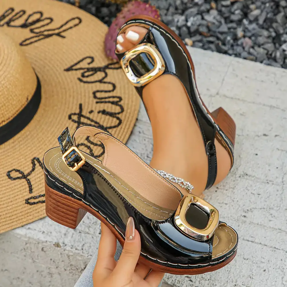 Everyday Heels Block Heel Sandals