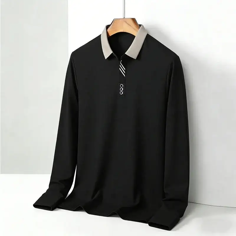 Tailored Long Sleeve Polo