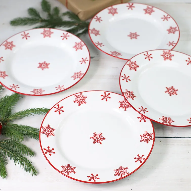 Winterfest 16 Piece Dinnerware Set, Service for 4