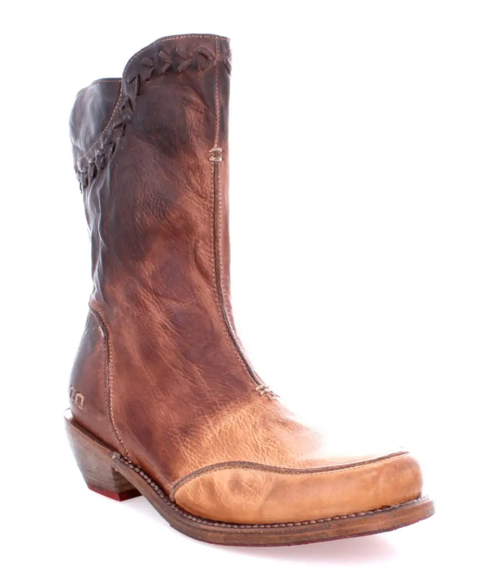 Square-Toe Apron-Toe Western Boots