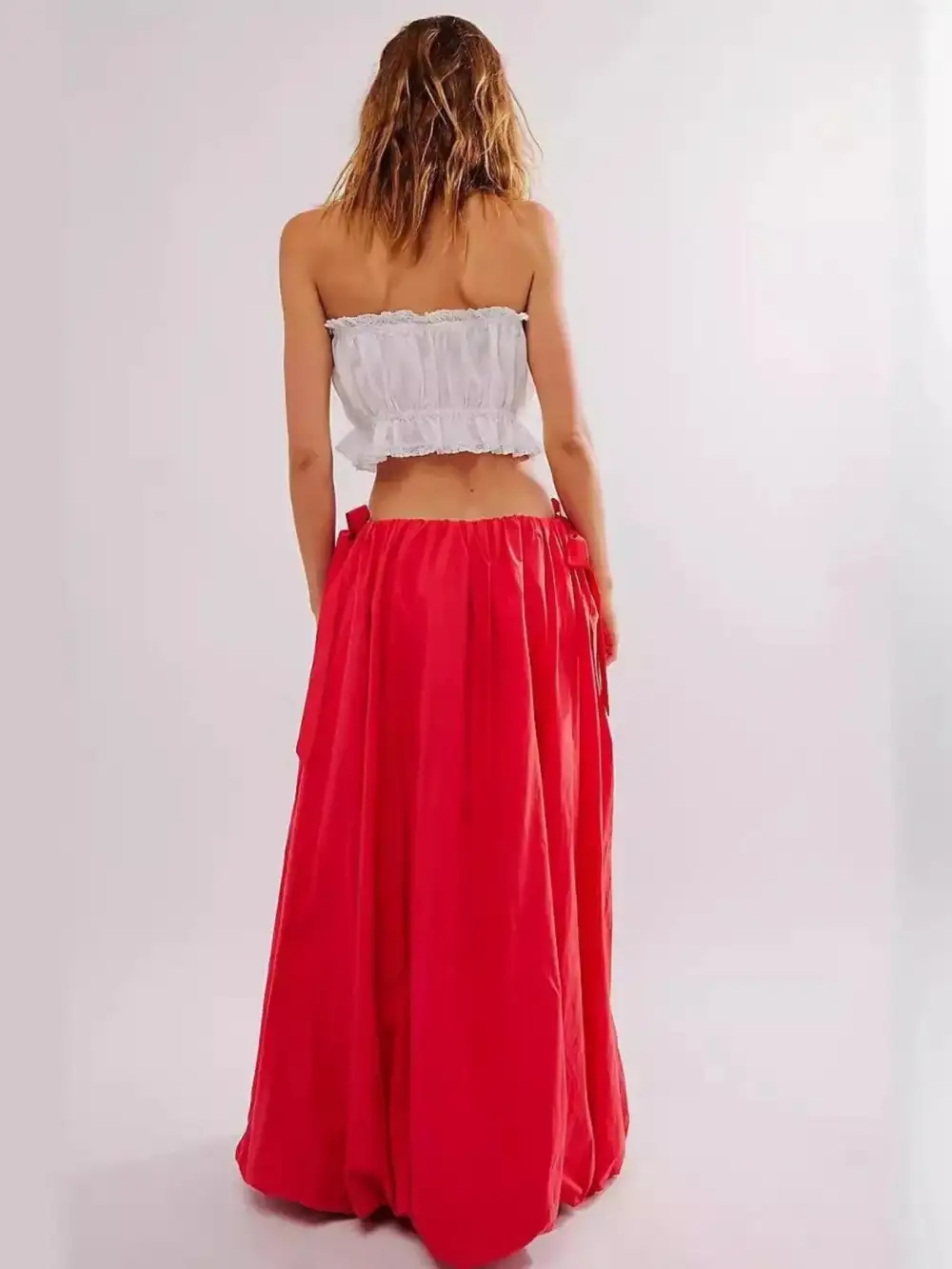 Pocket Side Maxi Skirt