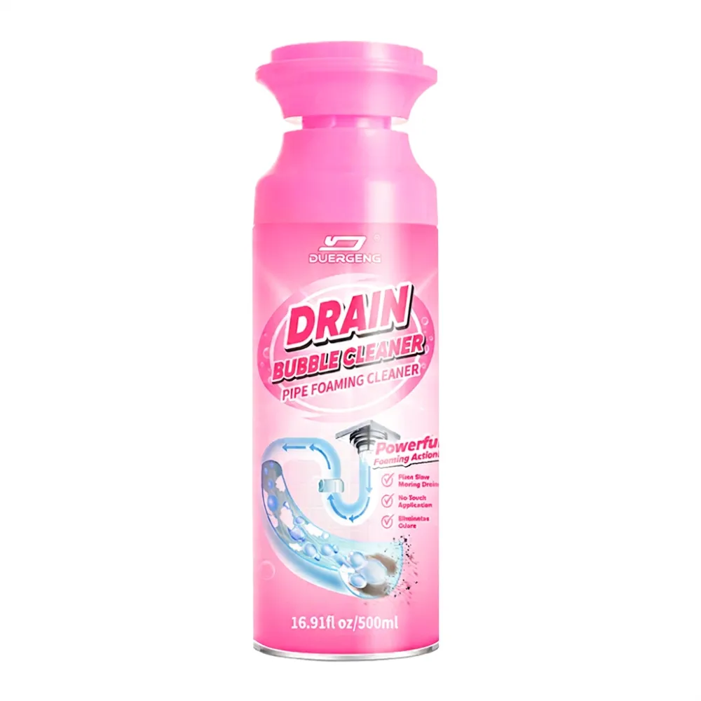 Pipe Cleaner Foam Mousse for Home Use, Sink Deodorizer & Odor Eliminator, Foam Drain Cleaner for Clogged Sewers