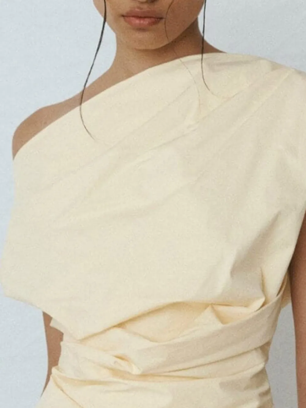 Ruched Off Shoulder Blouse