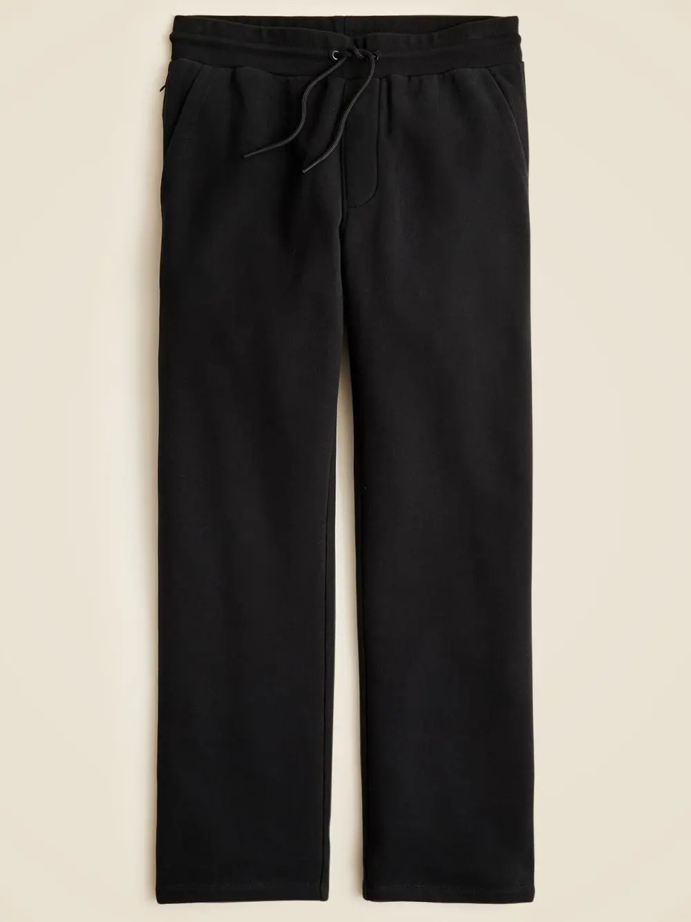 Black Adjustable Drawstring Men's Joggers