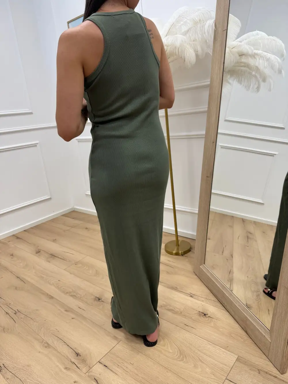 Layered Easy Drape Maxi Dress