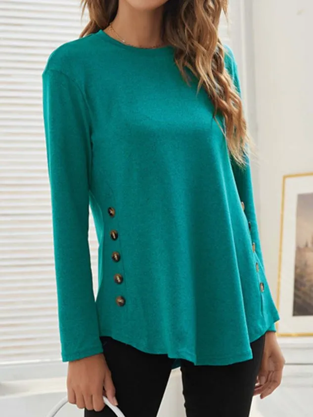 Casual Long Sleeve Top