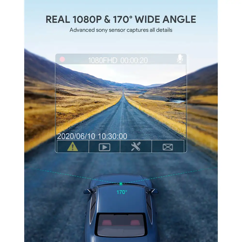 AUKEY DR02 1080P Dash Cam