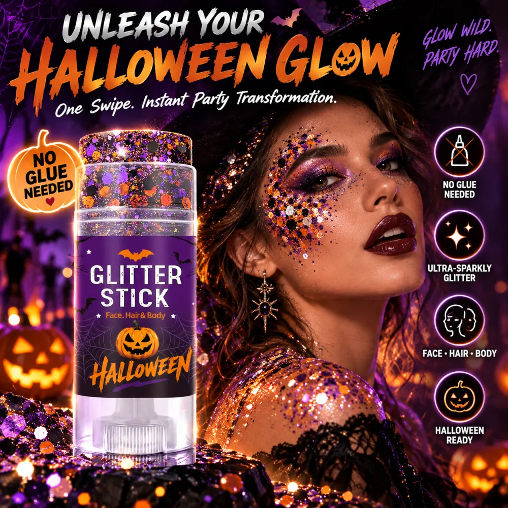 Halloween Glitter Stick for Face