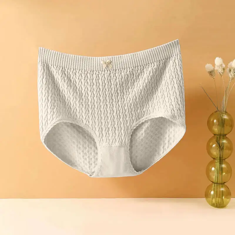 Plus Size High Waist Soft Touch Breathable Panty
