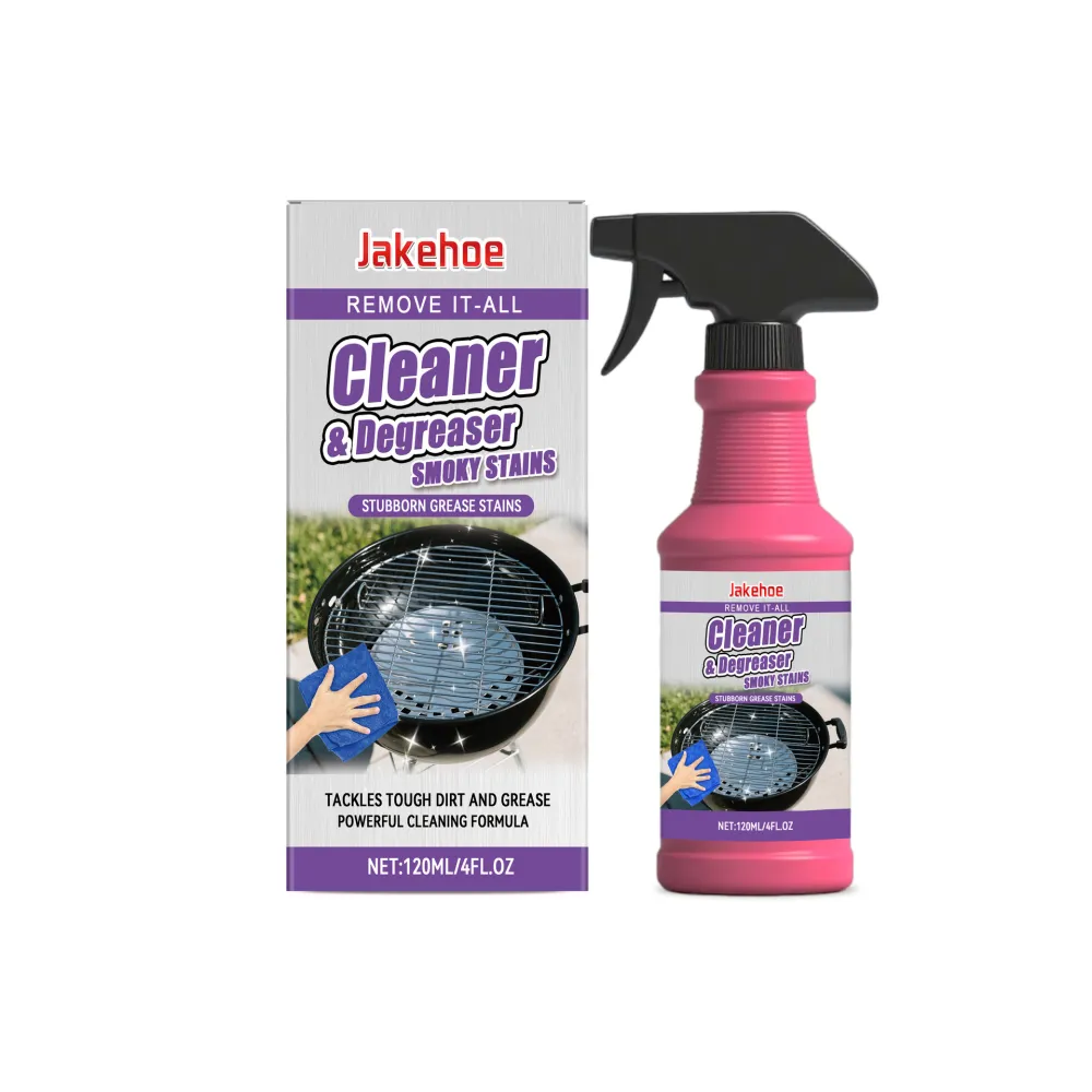 Barbecue grill cleaning agent