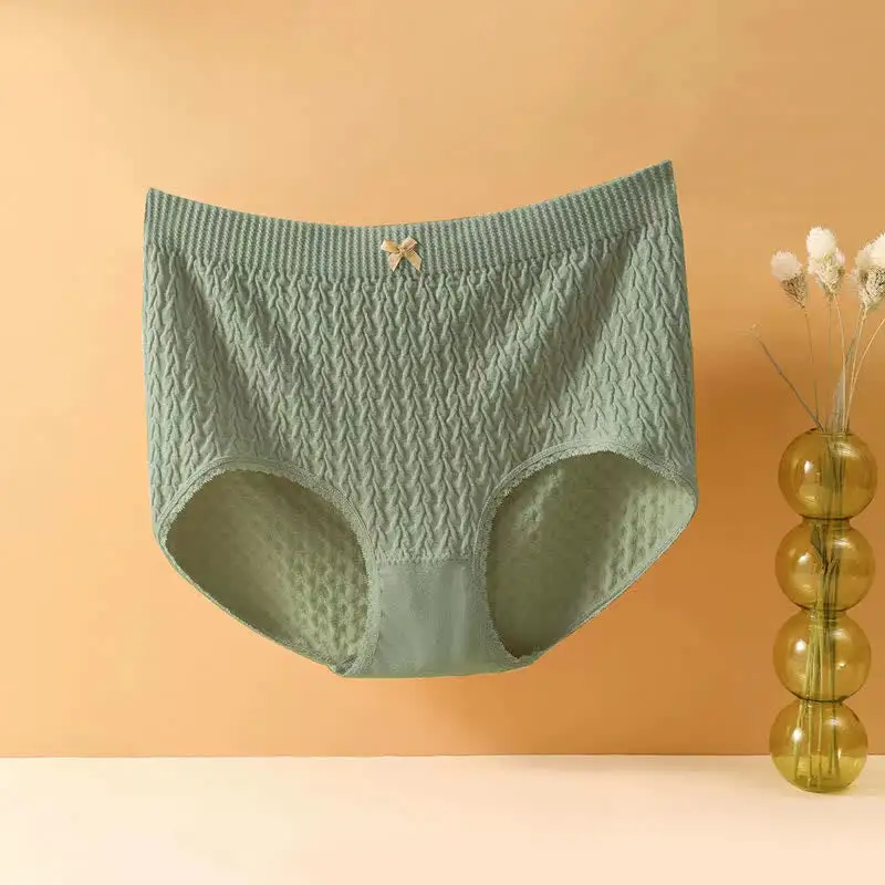 Plus Size High Waist Soft Touch Breathable Panty