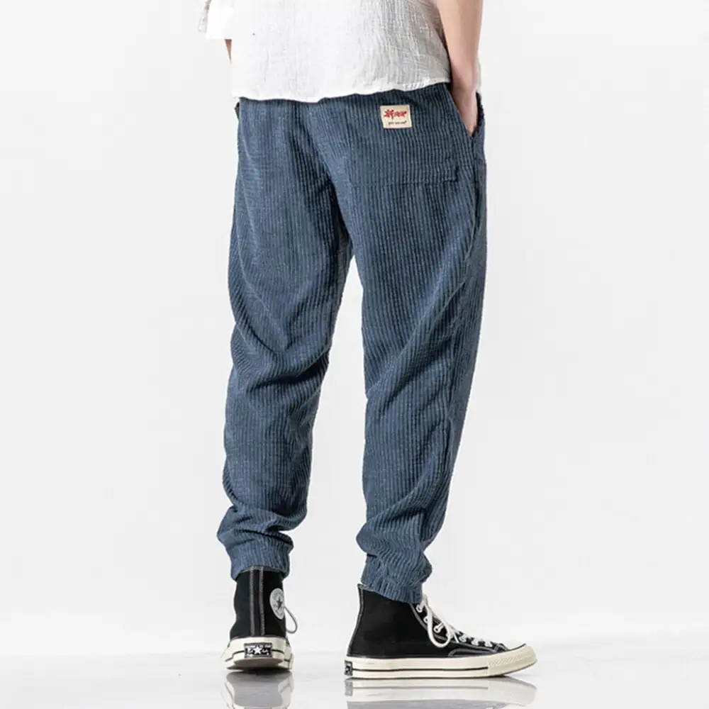 Soft Corduroy Tapered Pants