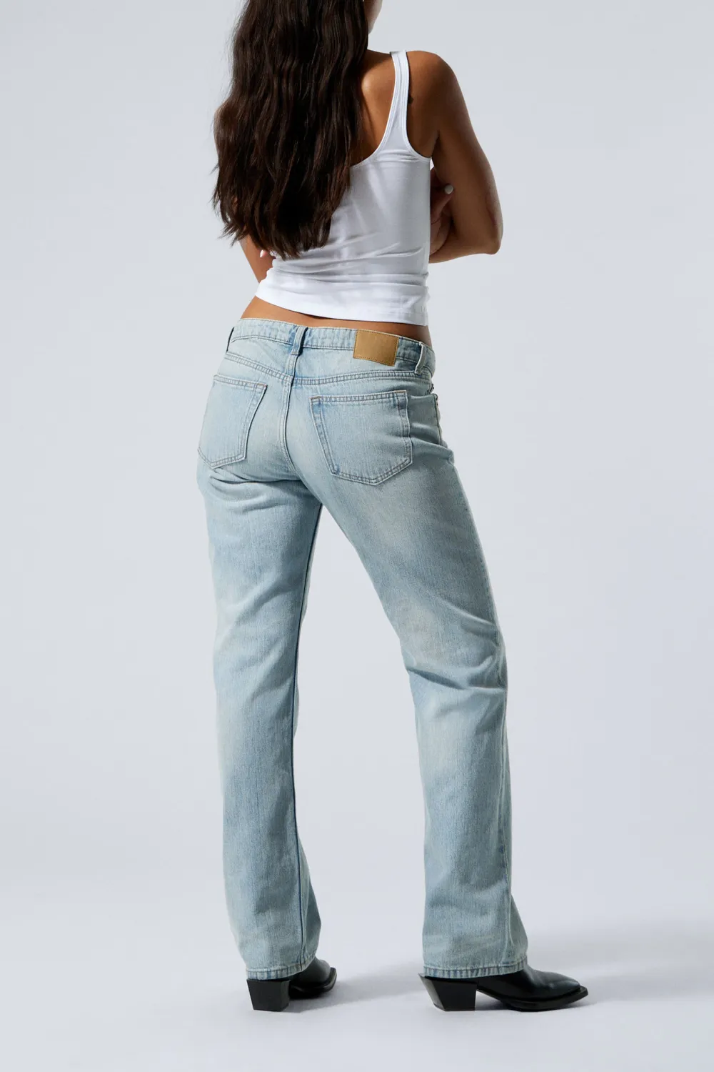 Straight Low Waist Jeans