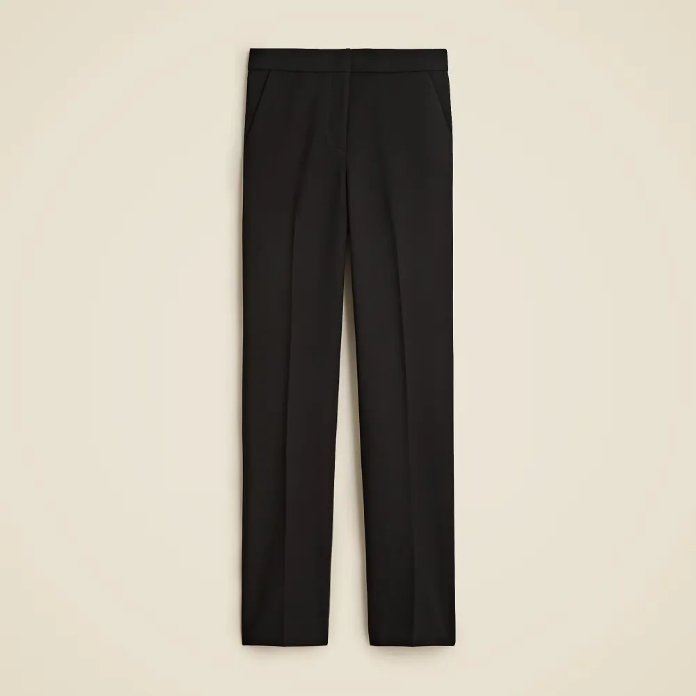 Straight-Leg Stretch Trousers