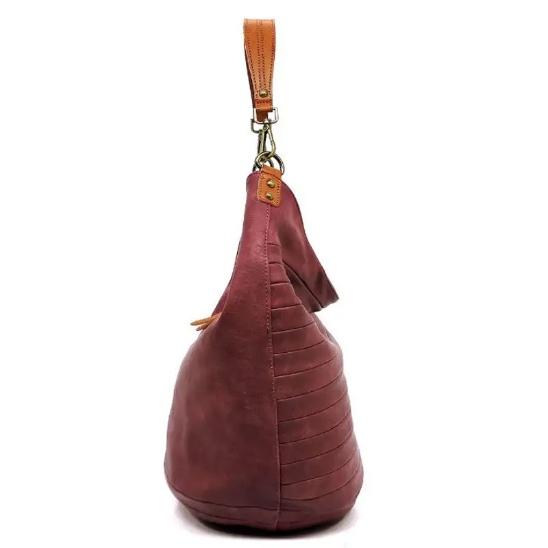 Striped Tote Shoulder Bag