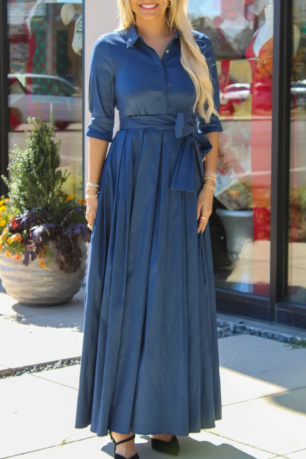 Sleeveless Wrap Dress