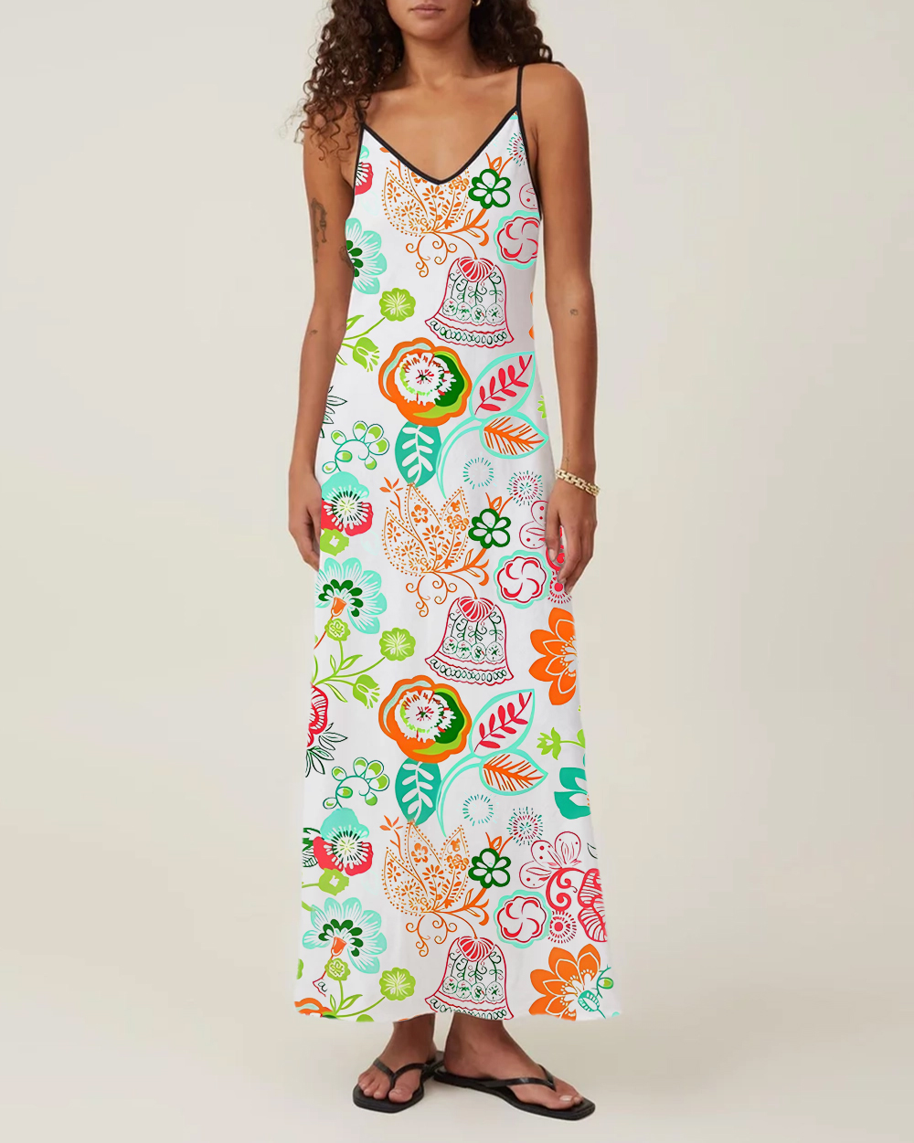 Haven V-Neck Maxi Dress