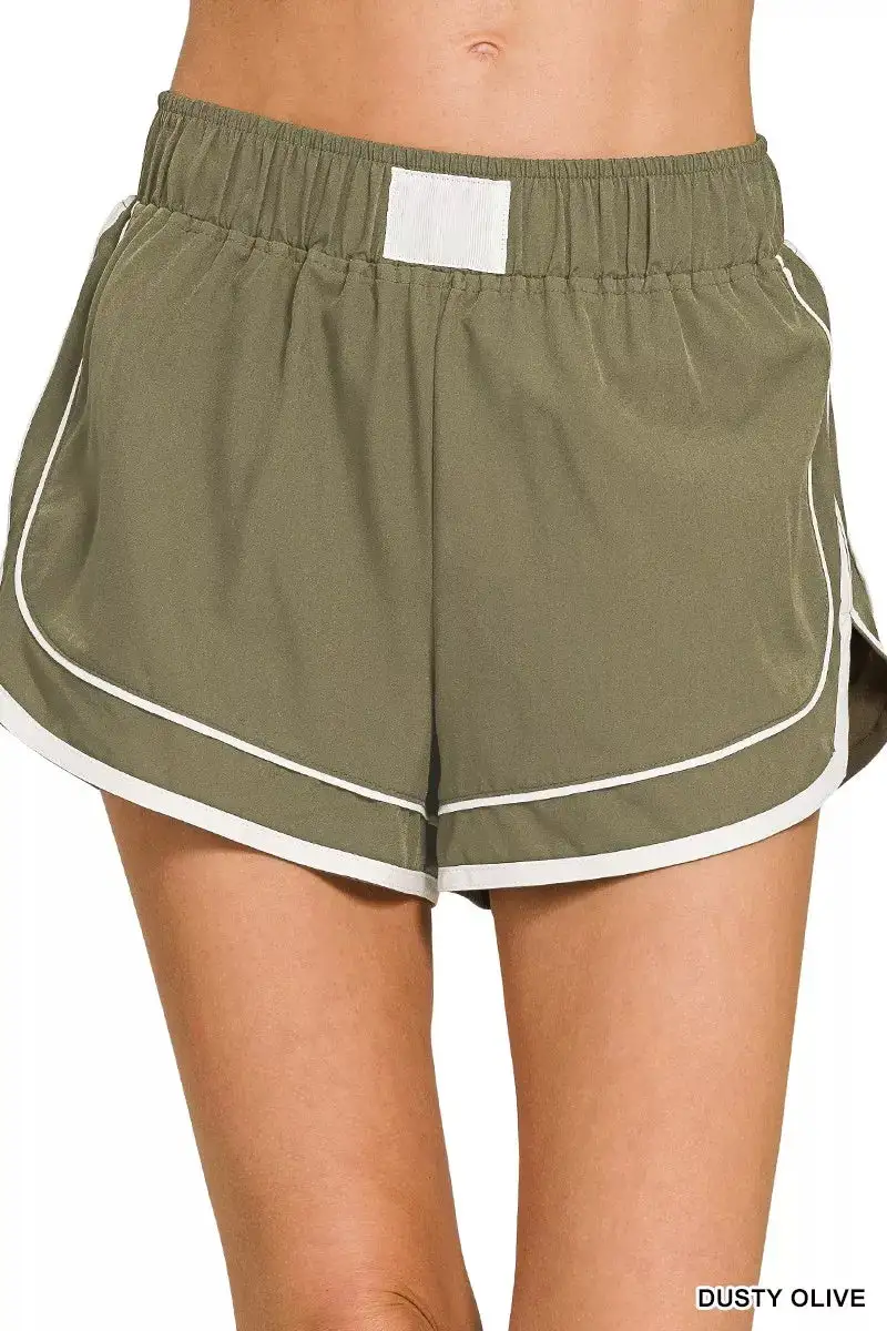 Soft Woven Lined Dolphin Shorts