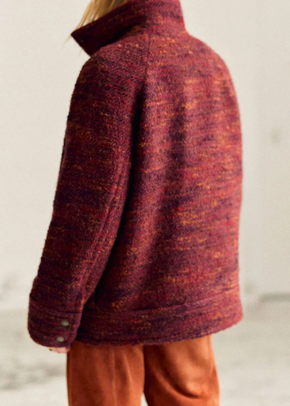 Long-Sleeve Coat
