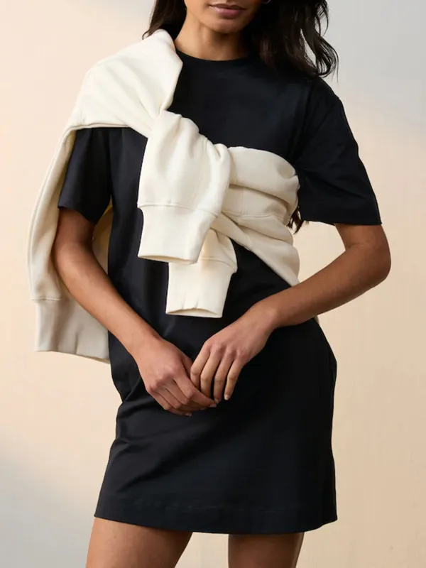 Summer Basic Versatile And Comfortable T-Shirt Dress