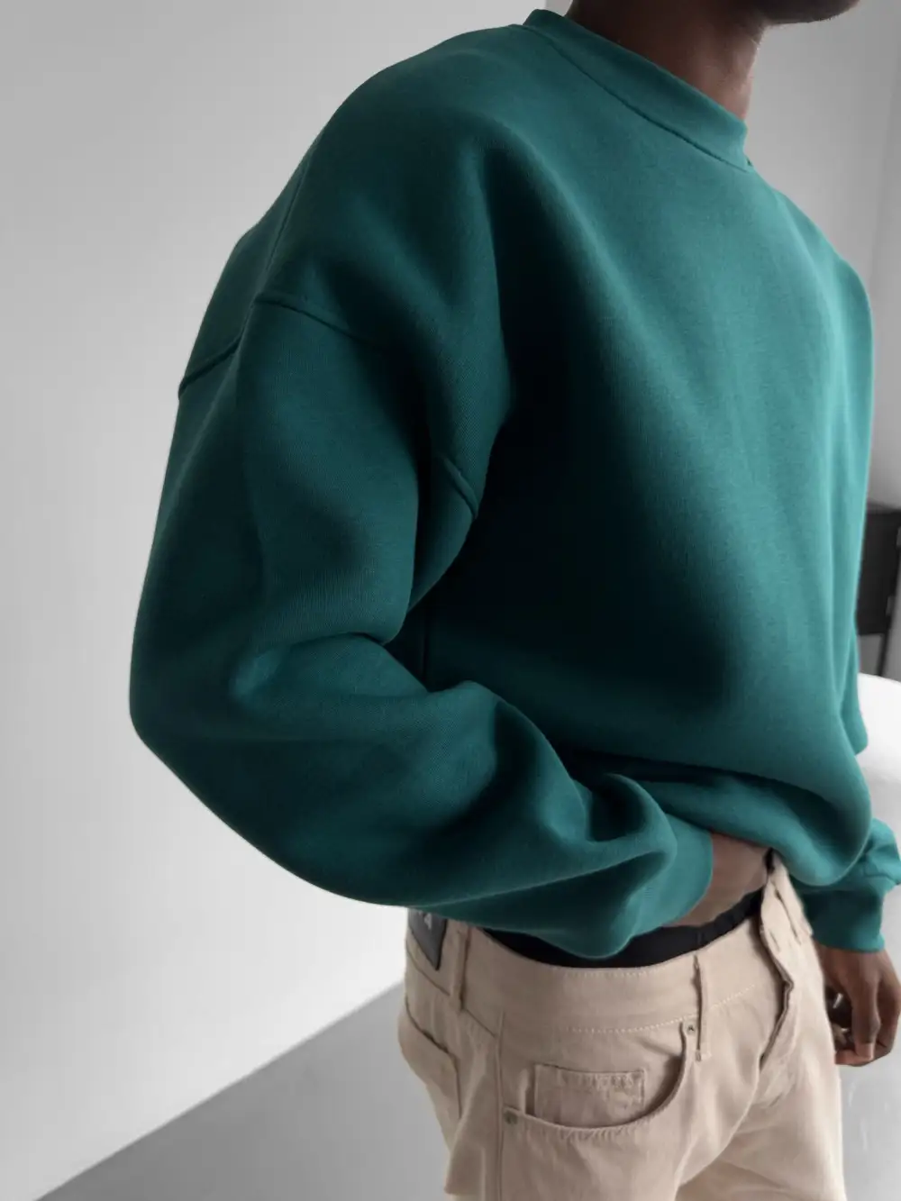Layered Relaxed Core Sweatshirt