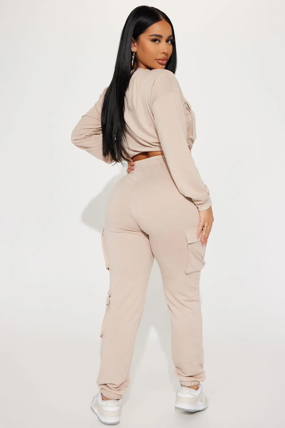 Finding Time Jogger Set  - Taupe