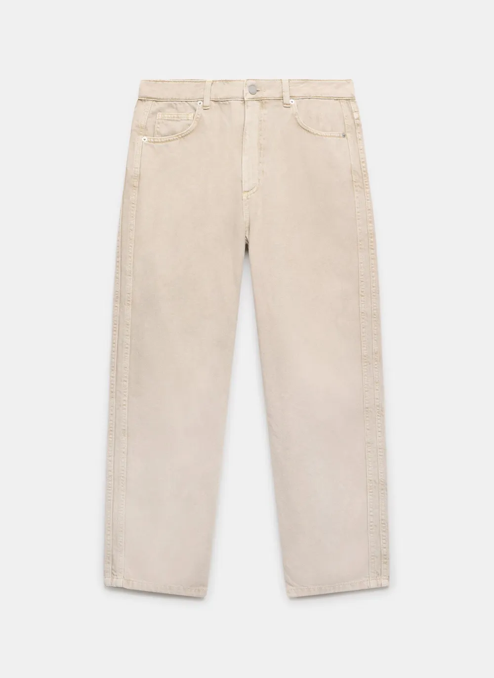 Casual Style Relaxed Tapered Boyfriend Jeans