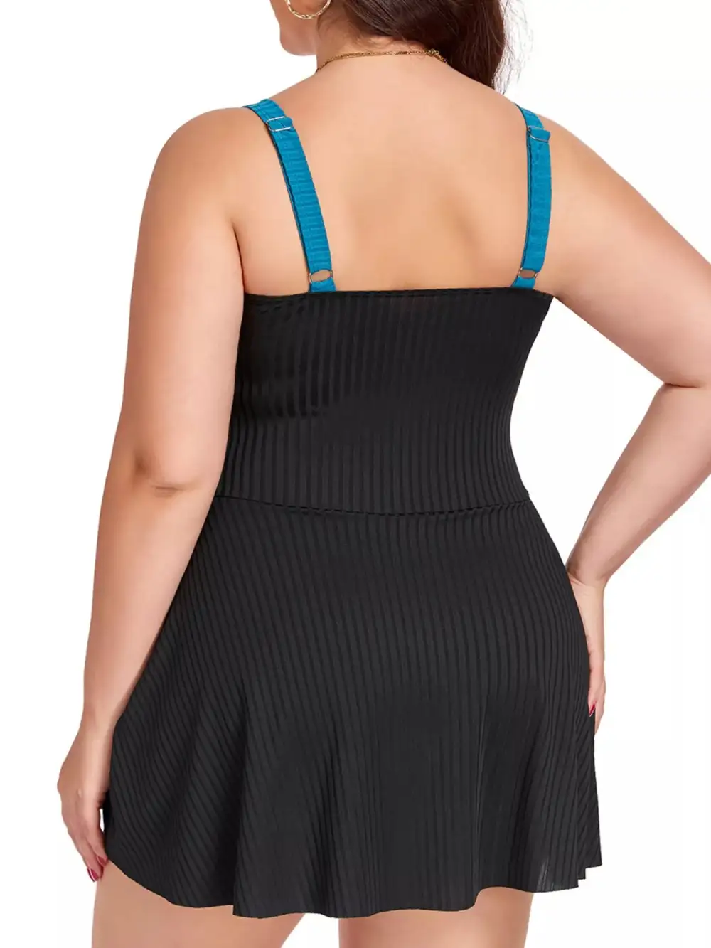 Island Ruched Swim Dress