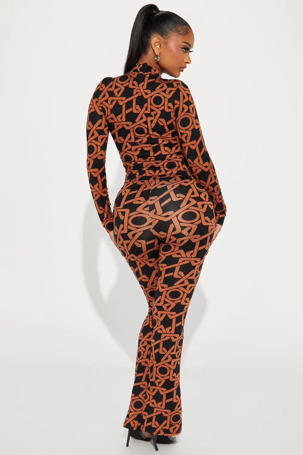 Fashion Muse Pant Set - Black/combo