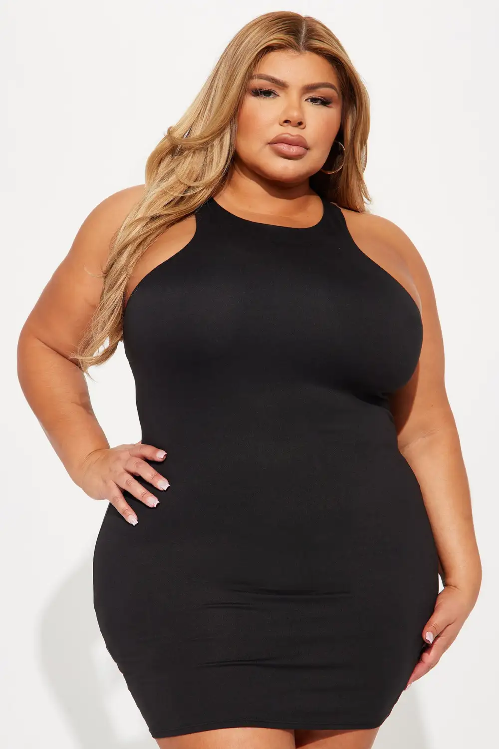 Serena Mini Dress - Black