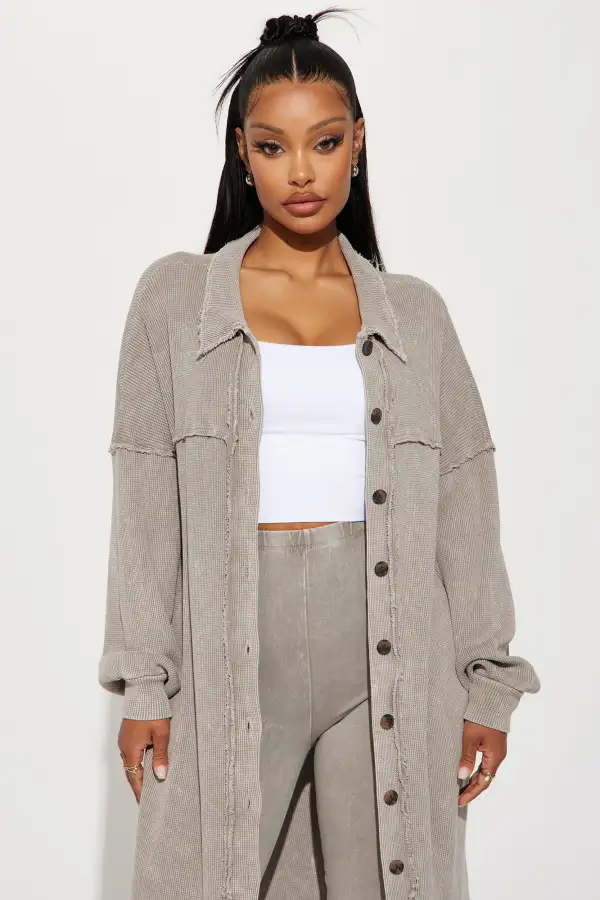 Cece Washed Legging Set - Taupe